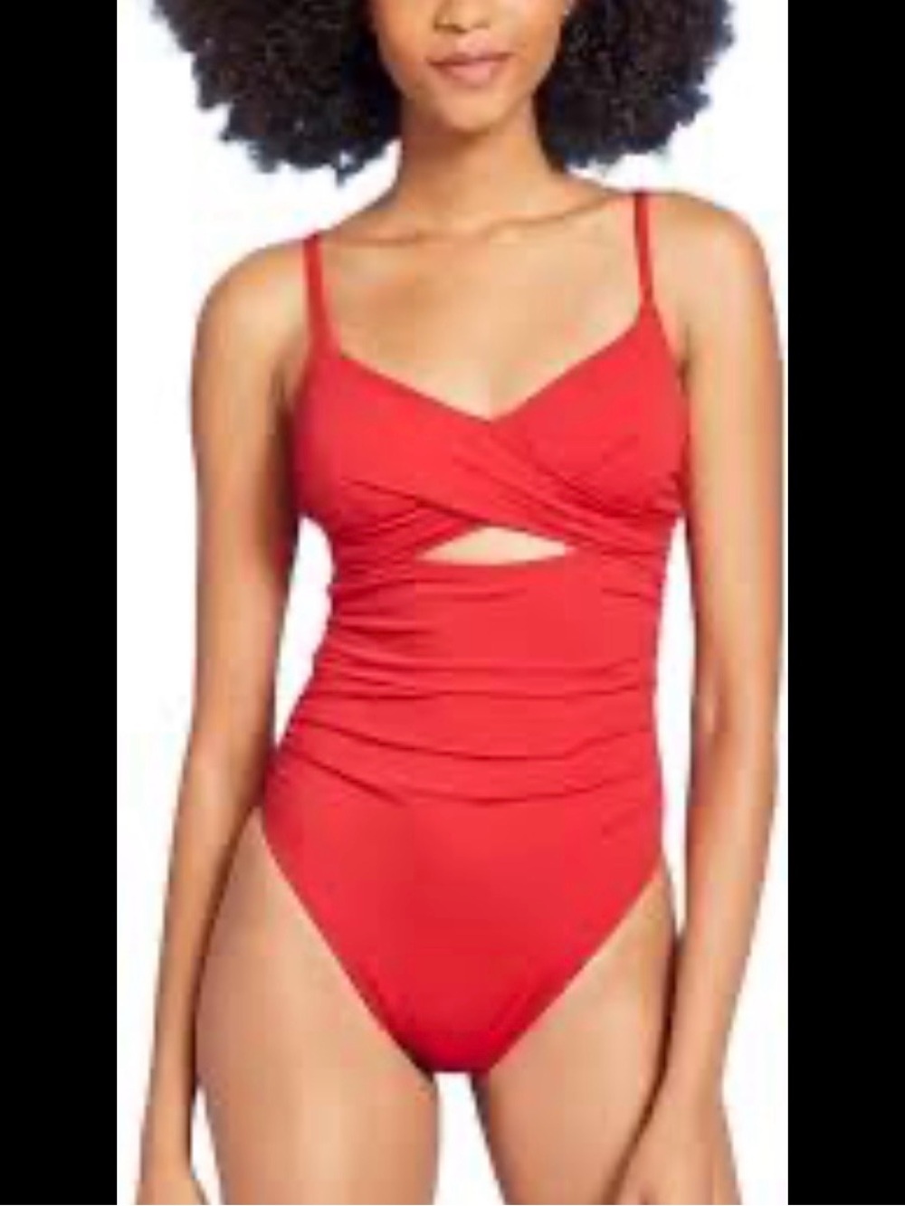Shade & Shore Scarlet One Piece Swimsuit